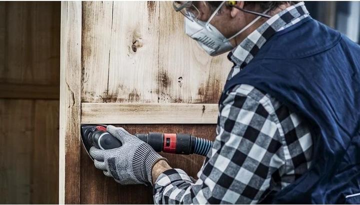 Productafbeelding Bosch Professional Zubehör Expert C470 Schuurpapier voor Delta Schuurmachine, 93 mm, G 80, 5 st. (80)