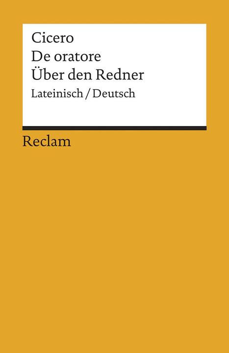 Produktbild Über den Redner (Deutsch, Cicero, 2014)