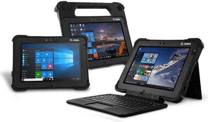 Productafbeelding Zebra Robuuste Tablet L10 Nfc Wwan (4G, 10.10", 128 GB, Zwart)