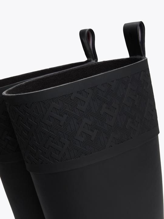 Actual product image Tommy Hilfiger Rubber Long Boot Monogram (36)
