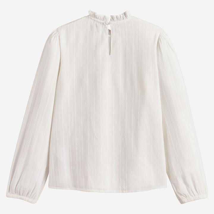 Immagine prodotto La Redoute Collections Bluse mit viktorianischem Kragen (128)