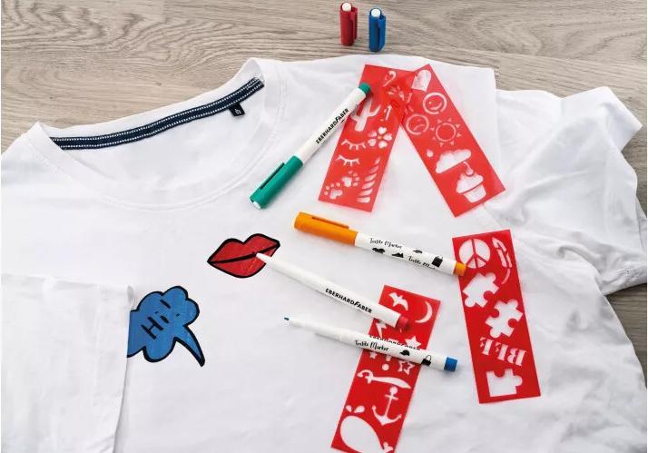 Produktbild EberhardFaber Textilmarker 4 Stück (4x)