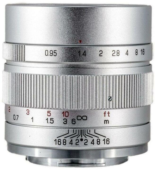 Immagine prodotto Zhongyi Mitakon Lunghezza focale fissa Speedm. 35 mm F/0.95 M2 Argento - Fuji X (Fujifilm X, APS-C / DX)