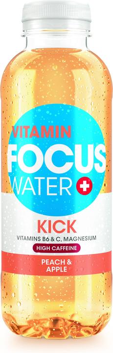 Produktbild Focuswater Kick (Pfirsich & Apfel, 6 x)