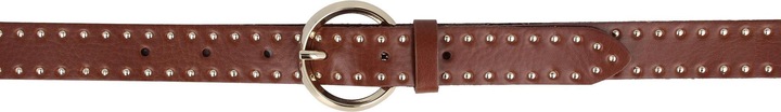Actual product image Vanzetti Studded leather belt (95)