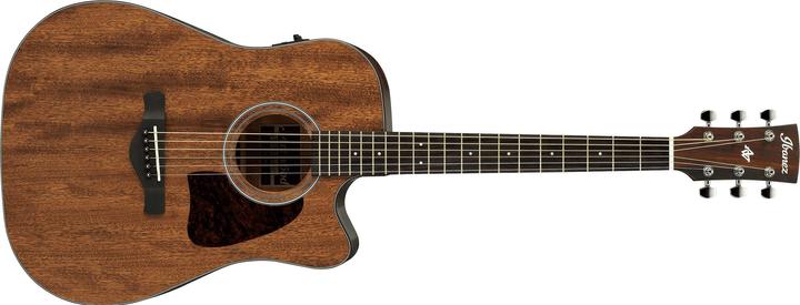 Actual product image Ibanez AW54CE Artwood Open Pore Natural electric-acoustic westerngitaar (Acoustic guitar, Okoume, Ovangkol)