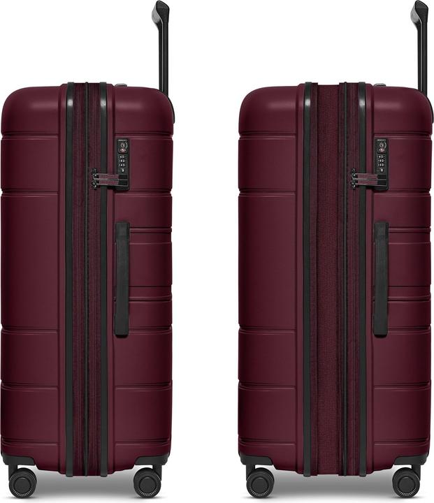 Produktbild Redolz Essentials 11 4 Rollen Trolley 76 cm mit Dehnfalte (115 l)