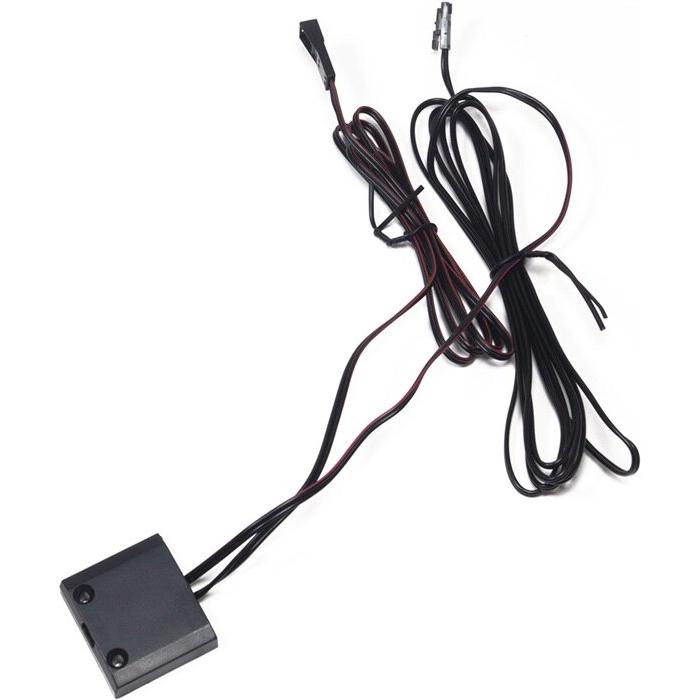 L&S, Wandleuchte + Deckenleuchte, LED IR Schalter 12 V 12 V (*24 V) 30 W (*60 W) schwarz