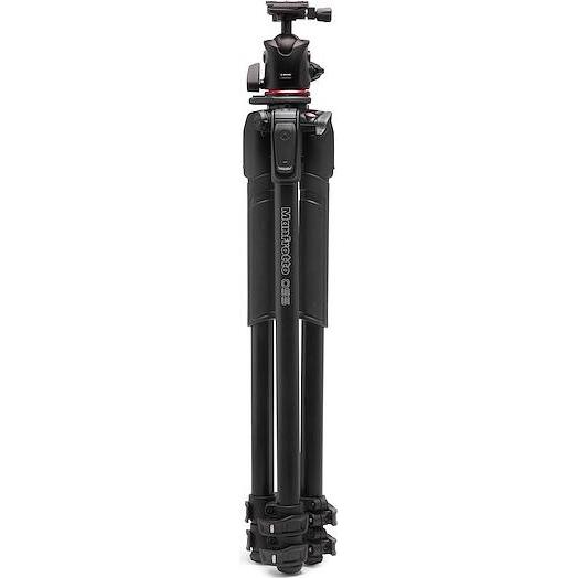 Thumbnail - Manfrotto 055XPRO AS alu tripod w/BH, Stativ, Schwarz