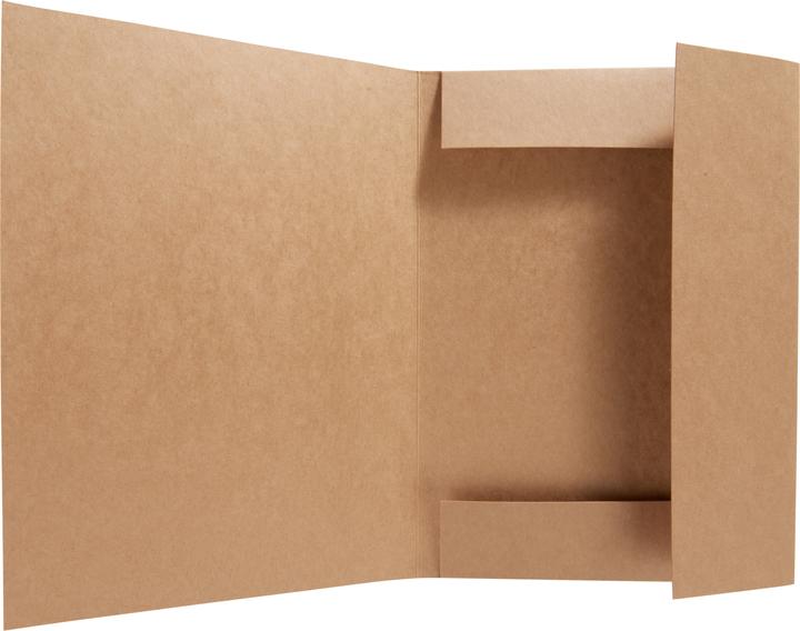 Actual product image VBS Kraft cardboard folder for papers (A3, 1 x)