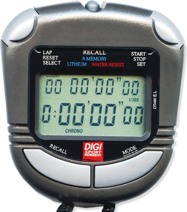Digi Sport DIGI PC-73 Stopwatch, grey, with night light