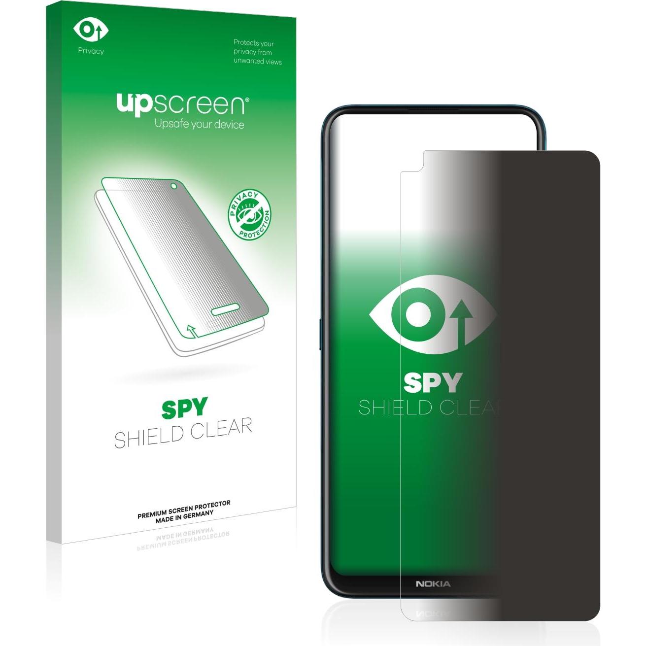 upscreen Spy Shield Blickschutzfolie (1 Stück, Nokia 8.3 5G), Smartphone Schutzfolie, Blau