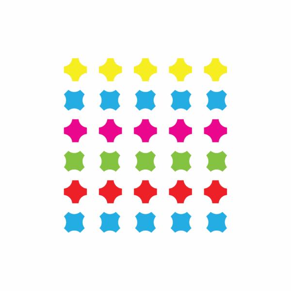 Image du produit Bügelbilder SET Konfetti 30er (1 pcs)