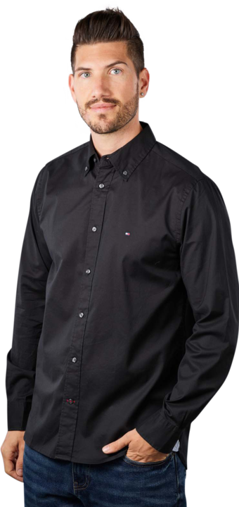 Immagine prodotto Tommy Hilfiger Core Flex Poplin Shirt Regular Fit Black (S)