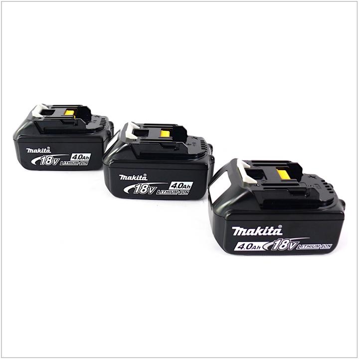 Productafbeelding Makita BL 1840 B 18 V - 4,0 Ah Li-Ion accu 3-pack (18 V)