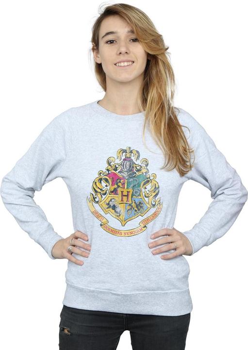 Immagine prodotto Hogwarts Distressed Crest Felpa Donna (L)