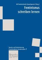 Produktbild Feminismus schreiben lernen (Deutsch, 2011)