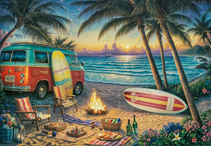 Immagine prodotto Cherry Pazzi Puzzle 500 pezzi - Van Life (500 pezzi)