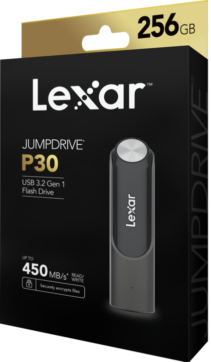 Actual product image Lexar Flash drive JumpDrive P30 256 GB, USB 3.2 (256 GB, USB-A)