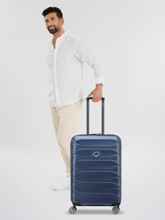 Immagine prodotto Delsey Trolley Meteor a 4 ruote da 68 cm con piega ad espansione (76 l)