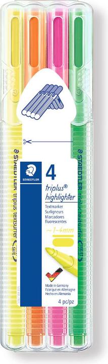 Produktbild Staedtler Textmarker triplus textsurfer 4St Box (4x)