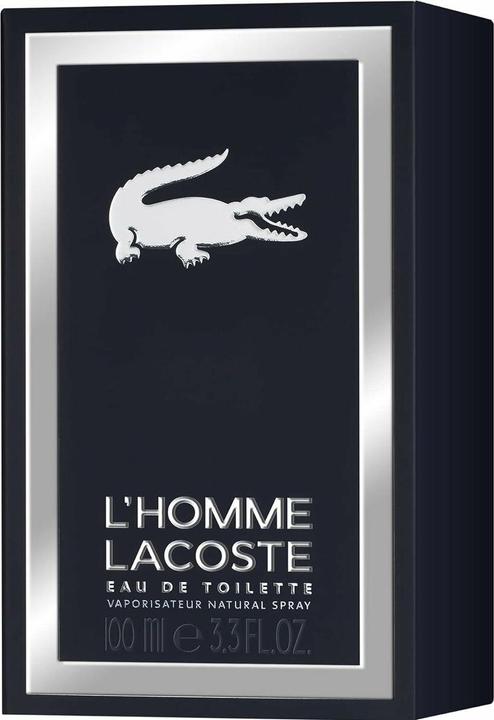 Actual product image Lacoste L'Homme EDT 100 ml (Eau de toilette, 100 ml)