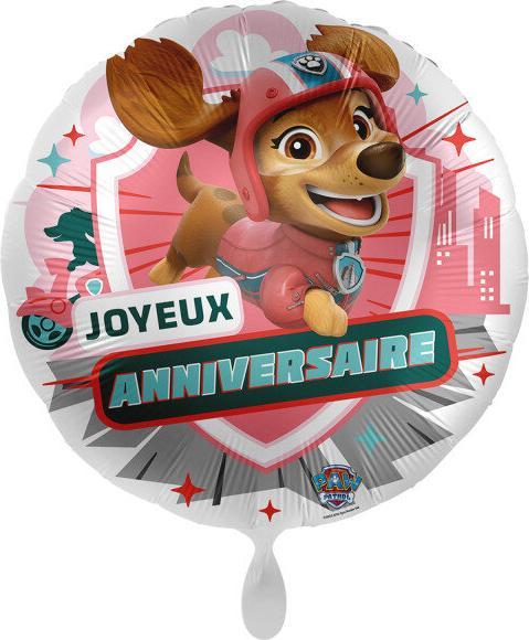 Premioloon Ballon d'anniversaire Liberty - Pat'Patrouille