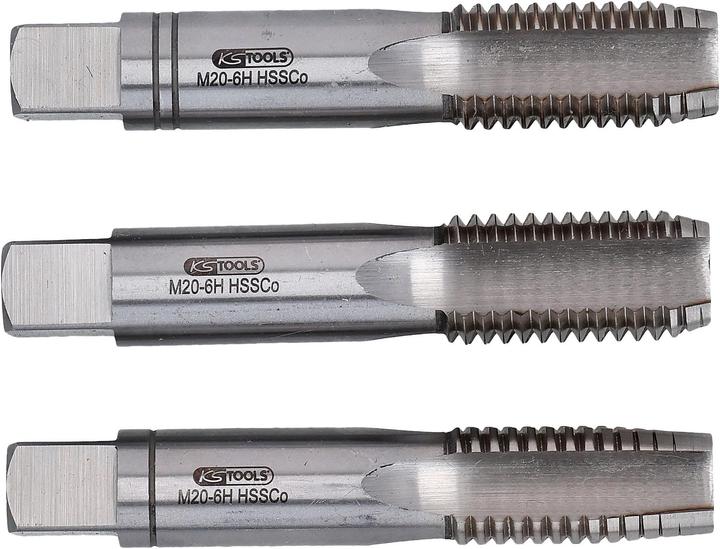 Produktbild KS Tools HSS CO Handgewindebohrer-Satz M