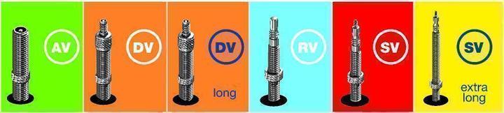 Actual product image Schwalbe Tube 28" DV17 (Dunlop (DV), 28", 40 mm)