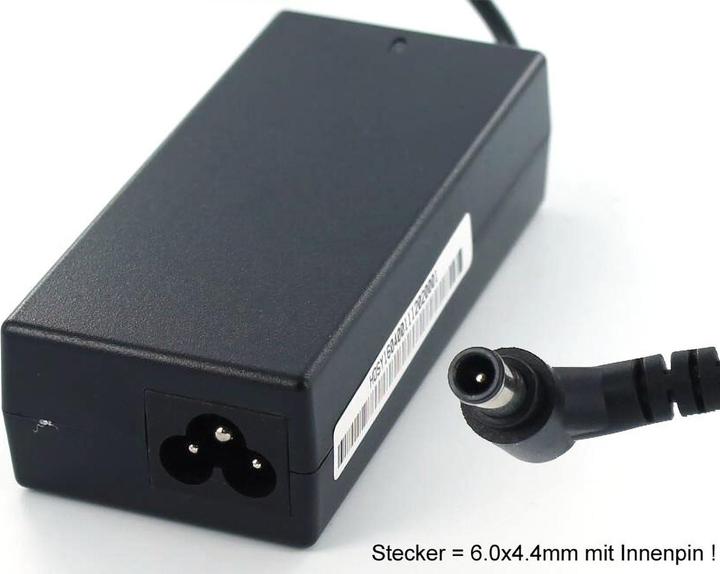 Produktbild AGI 74570 - Notebook - Indoor - 100-240 V - Schwarz - SONY VAIO PCG-4N1M - 114 mm (60 W)