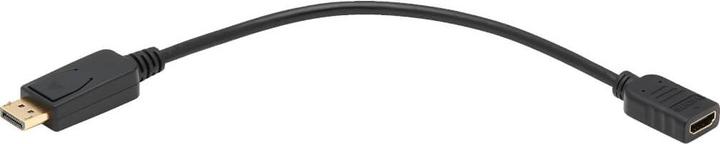 Actual product image Eaton DisplayPort to HDMI Video Adapter Video Converter M/F HDCP Black 1ft.