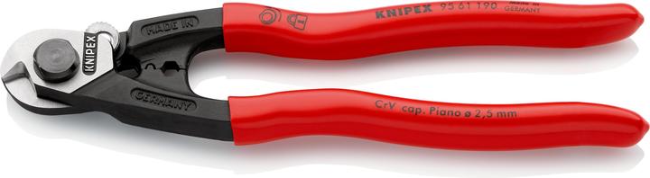 Knipex Koordschaar gesmeed 95 61 190 (190 mm)