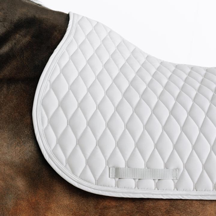 Image du produit Fouganza Tapis de selle équitation strass Cheval et Poney - 500 gris