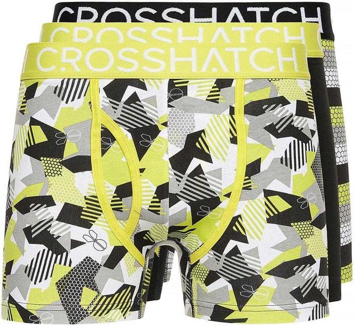 Immagine prodotto Crosshatch Crystaline Boxer Uomo Misura Confezione 3 (L, confezione da 3)
