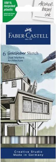 Produktbild Faber-Castell Goldfaber Sketch Marker (6x)
