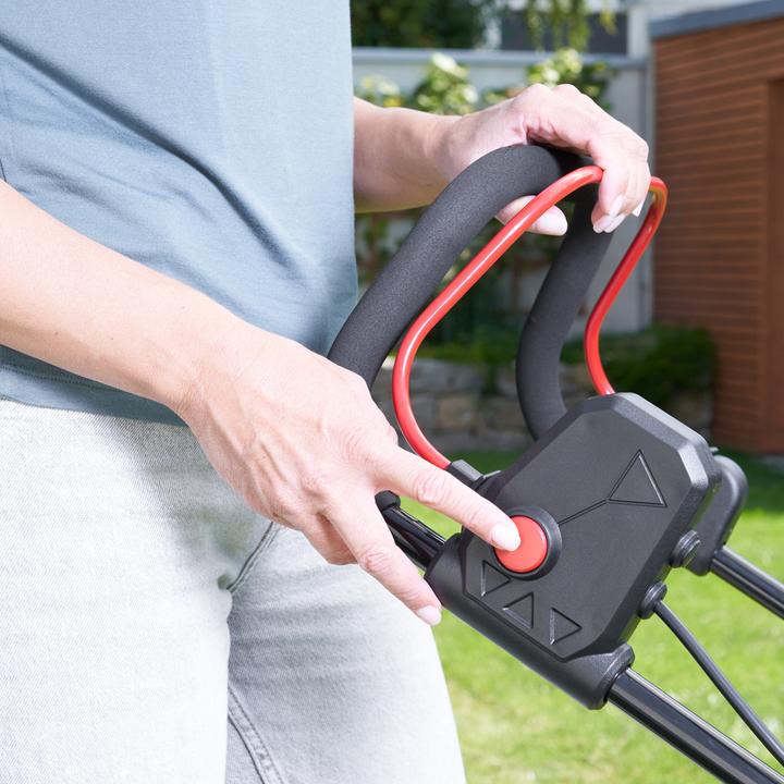 Actual product image AL-KO 18 V Bosch Home And Garden Compatible Battery Lawn Mower 3.22 Li Easy (Rechargeable battery operated)