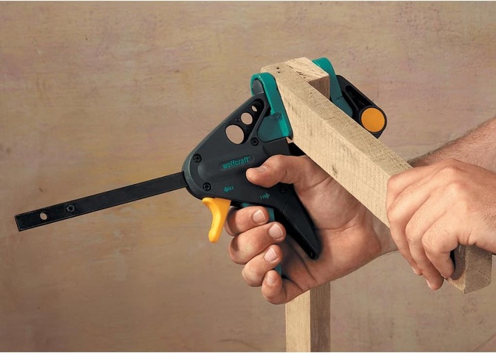 Immagine prodotto wolfcraft EHZ PRO Morsetto a una mano 65/150 mm (150 mm)