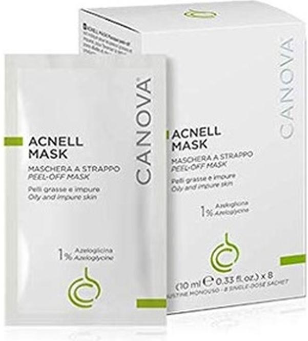 Canova Acnell Peel Off Face Mask 8 Sachets 10ml - Pack of 8 (10 ml)