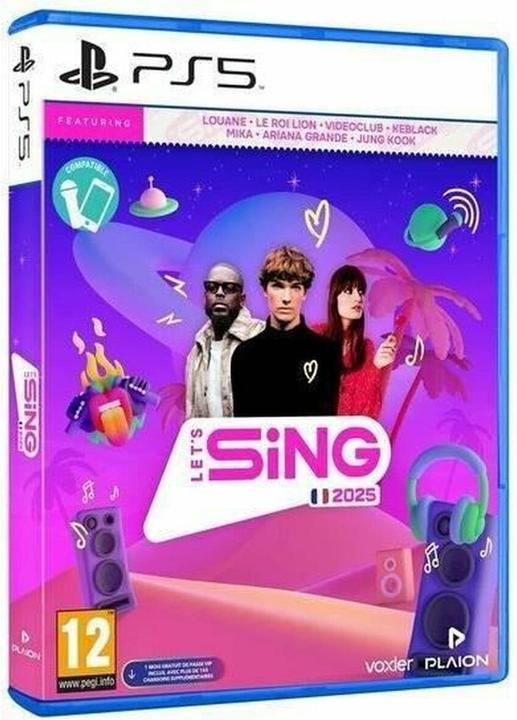Produktbild Plaion Let's Sing 2025 French Version (PS5, FR)