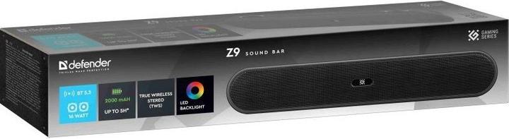 Actual product image Defender Głośnik Soundbar Z9 16w LED Bluetooth (16 W)