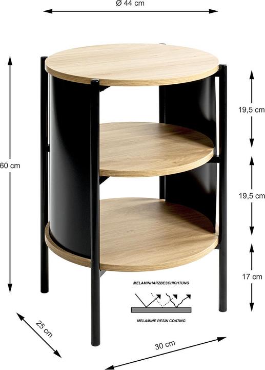 Immagine prodotto HAKU Möbel Beistelltisch