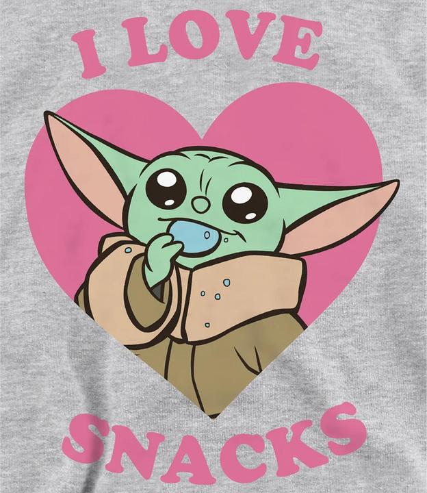 Produktbild Star Wars I Love Snacks Kapuzenpullover (128)