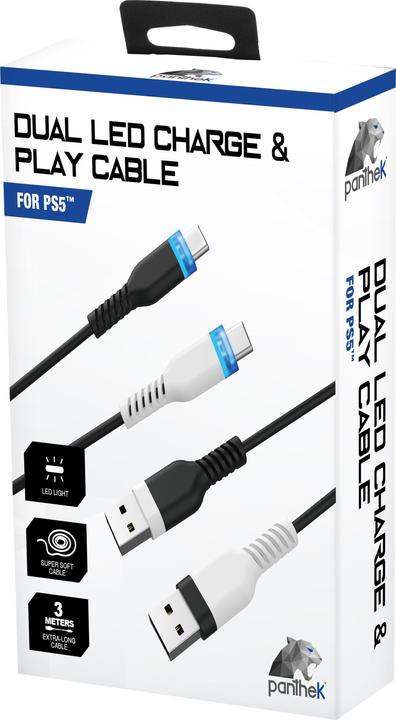 Immagine prodotto Panthek PlayStation 5 Cavo Dual di Ricarica (PS5)