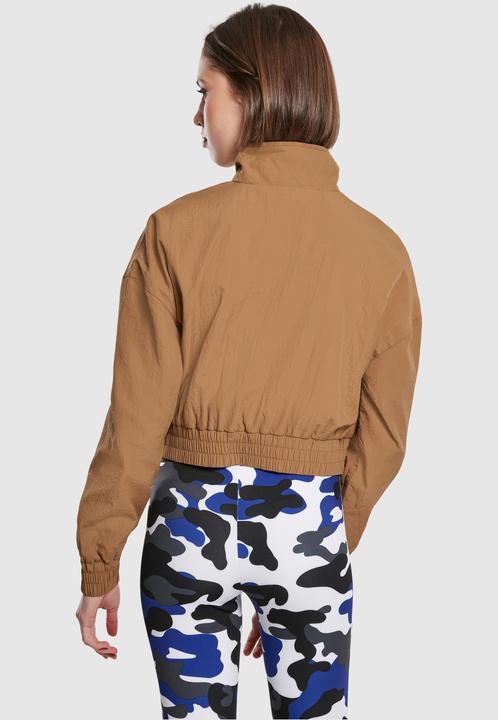 Immagine prodotto Urban Classics Giacca da donna in nylon ritagliata e stropicciata (L)