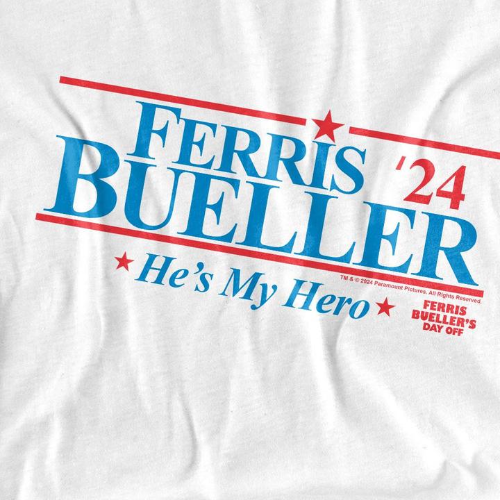 Produktbild Ferris Bueller´s Day Off Ferris Bueller's Day Off 2024 President TShirt (XXL)