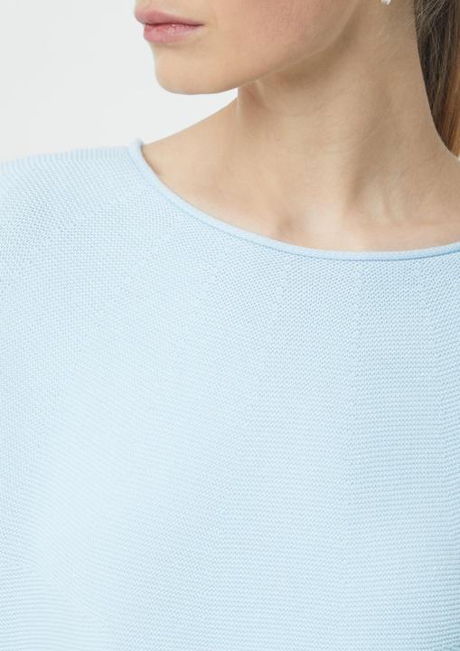 Produktbild Comma Strickpullover Relaxed-Fit-Strickpullover mit dezenten Pailletten (46)