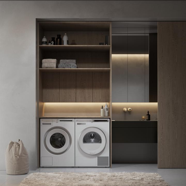 Produktbild Asko T408HD.W (8 kg, Rechts, Wechselbar)