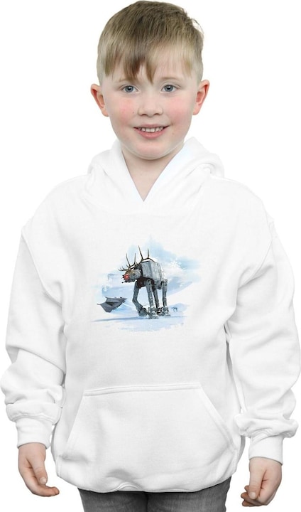 Immagine prodotto Star Wars Christmas AT-AT Reindeer Felpa con Cappuccio Ragazzi (116)