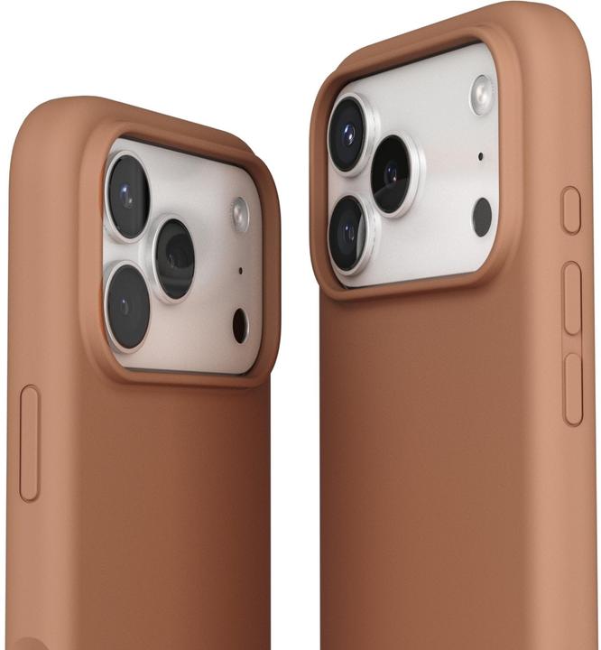 Actual product image Vonmählen Back Cover Soft Silicone iPhone 17 Pro Dark Cream (Apple iPhone 17 Pro)