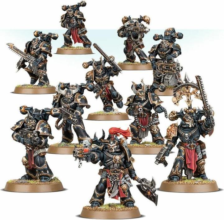 Produktbild Games Workshop Warhammer 40.000 - Chaos Space Marines Combat Patrol (Kunststoff)